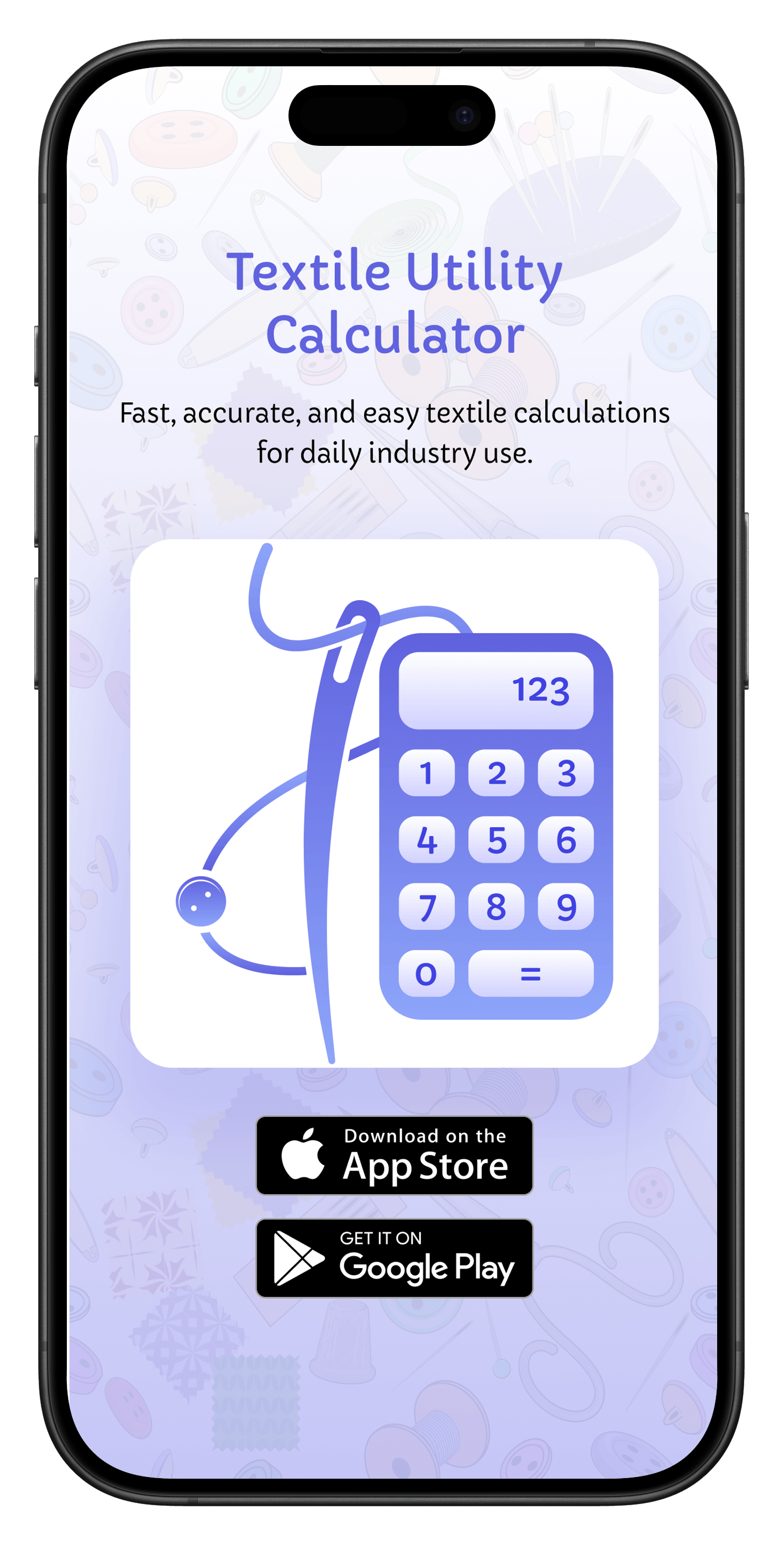 textile-utility-calculator-application